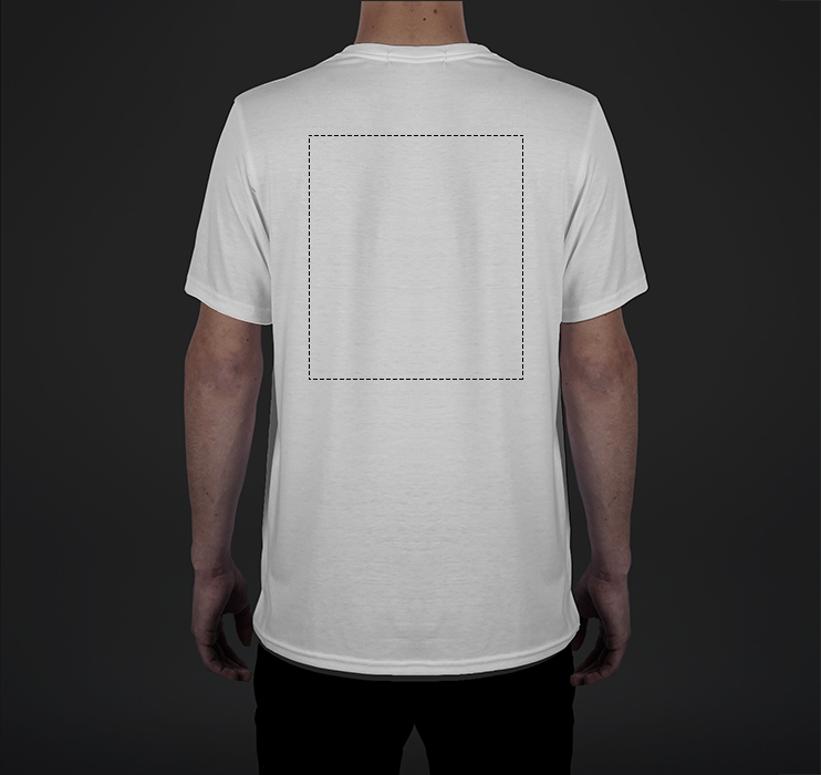 Mens Crew Tee (Chest Print)