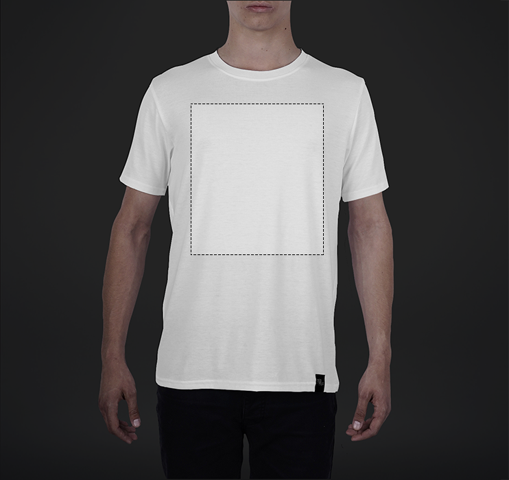 Mens Crew Tee (Chest Print)