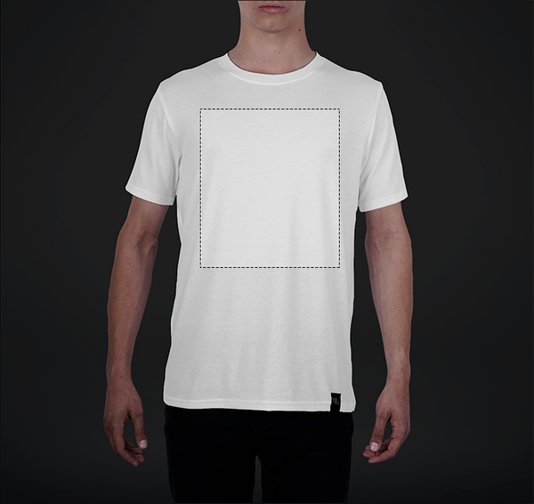Mens Crew Tee (Chest Print)