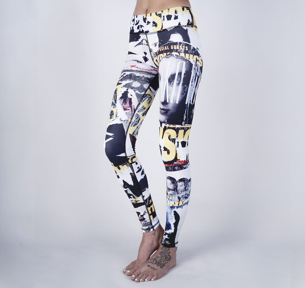 Leggings, NYC Grafitti