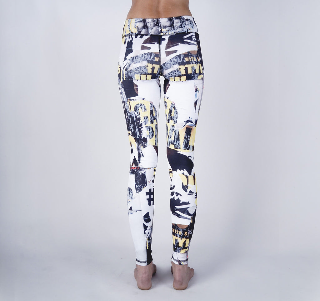 Leggings, NYC Grafitti
