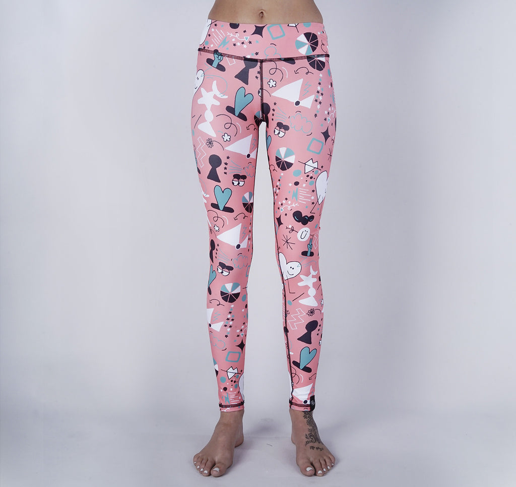 Leggings, Paradise Print
