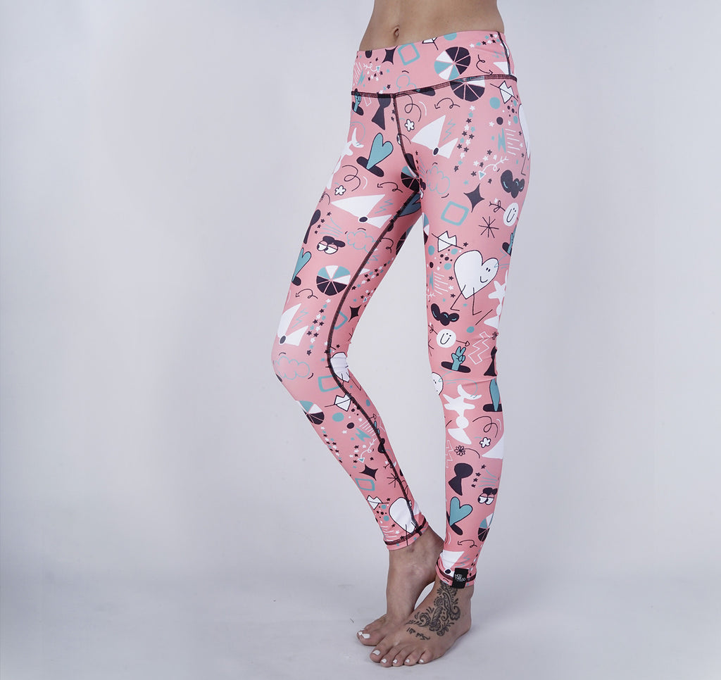 Leggings, Paradise Print