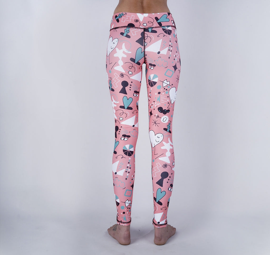 Leggings, Paradise Print