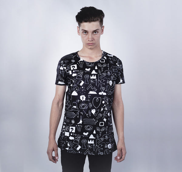 Modern Tee, Nightshade