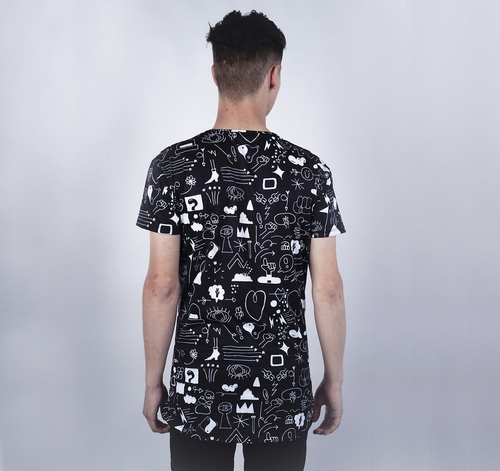 Modern Tee, Nightshade