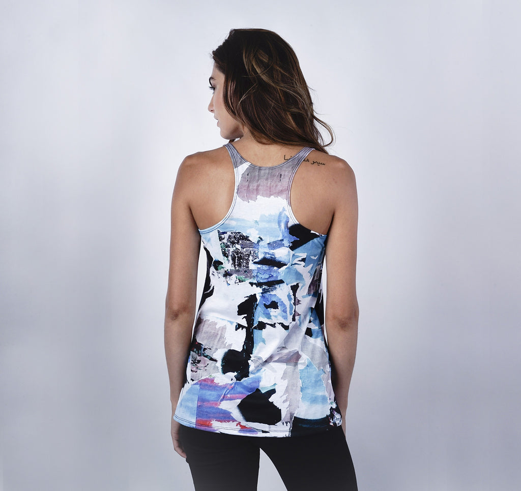 Racerback Tank, NYC Blue