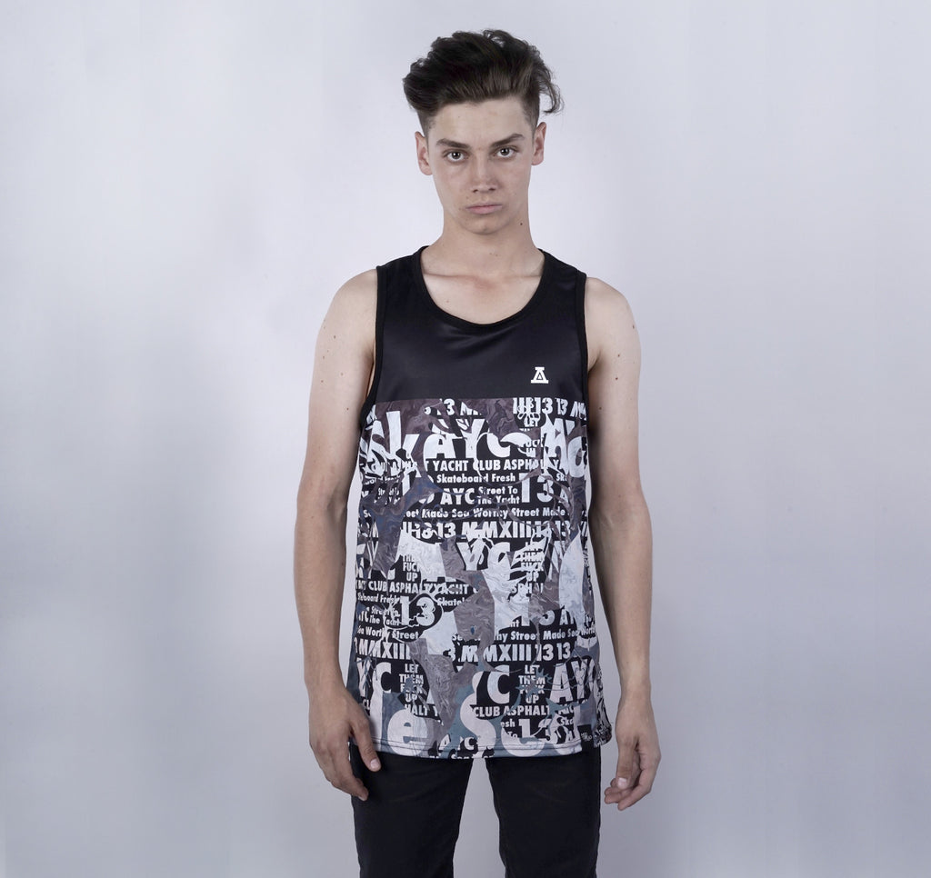 Tank Top, AYC Gutter Rainbow
