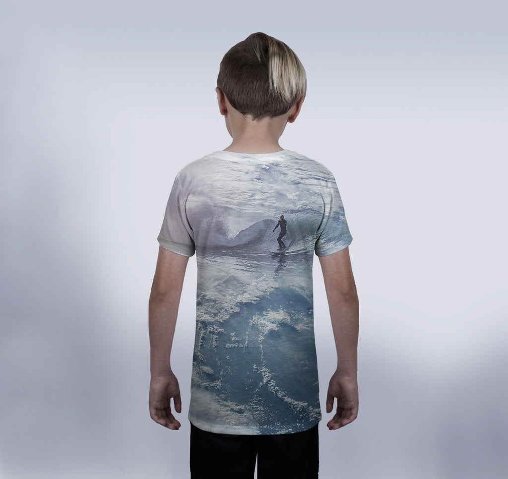 Kids Crew Tee, Surf the World