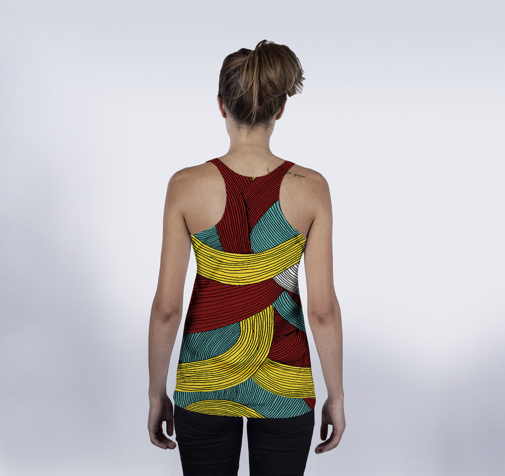 Racerback Tank, Lines