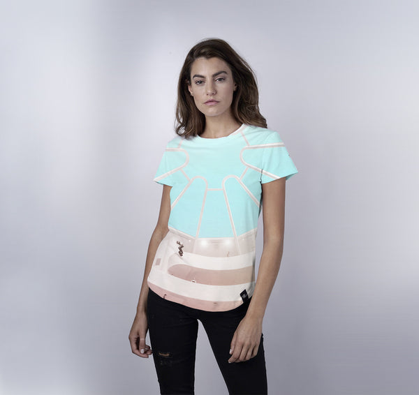 Womens Crew Tee, Playground