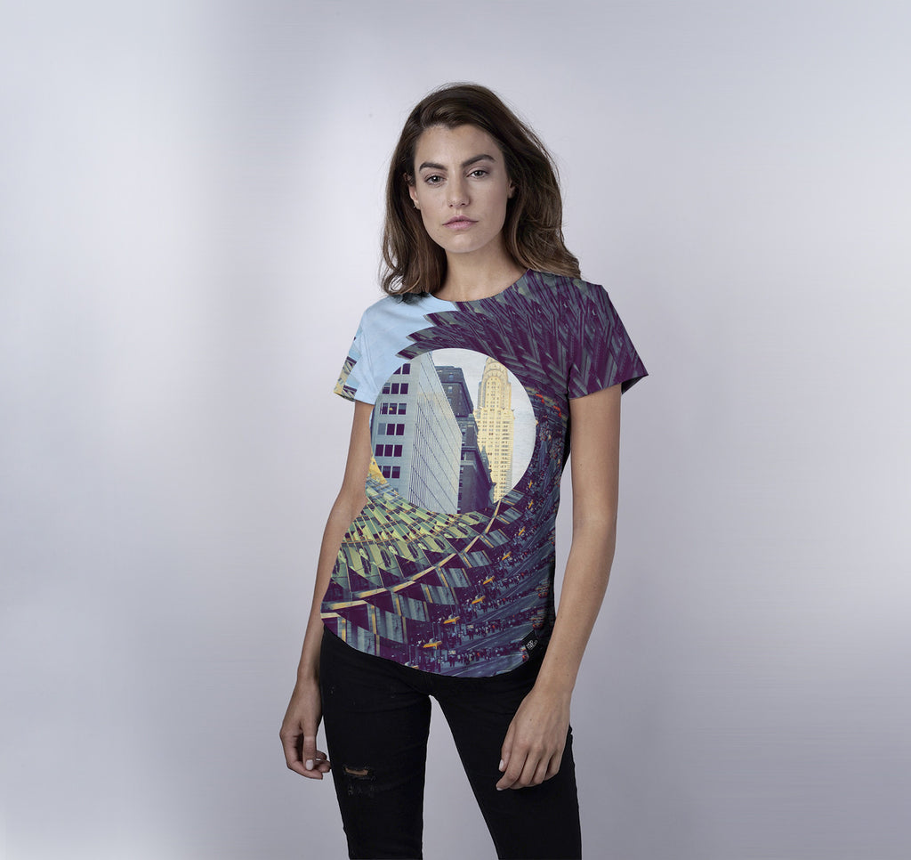 Womens Crew Tee, City