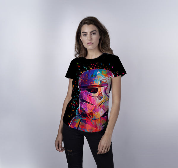 Womens Crew Tee, Star Wars Soldier