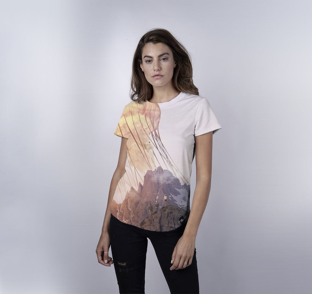 Womens Crew Tee, Wonderland