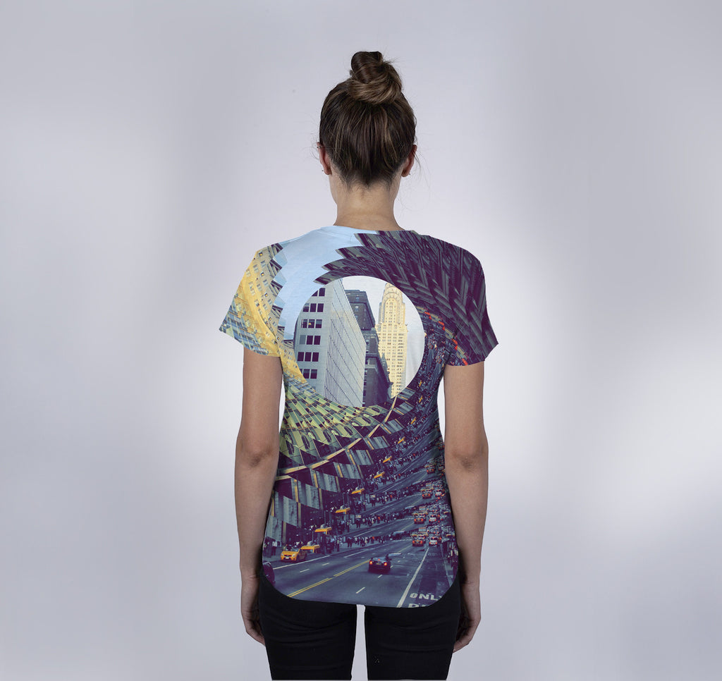 Womens Crew Tee, City