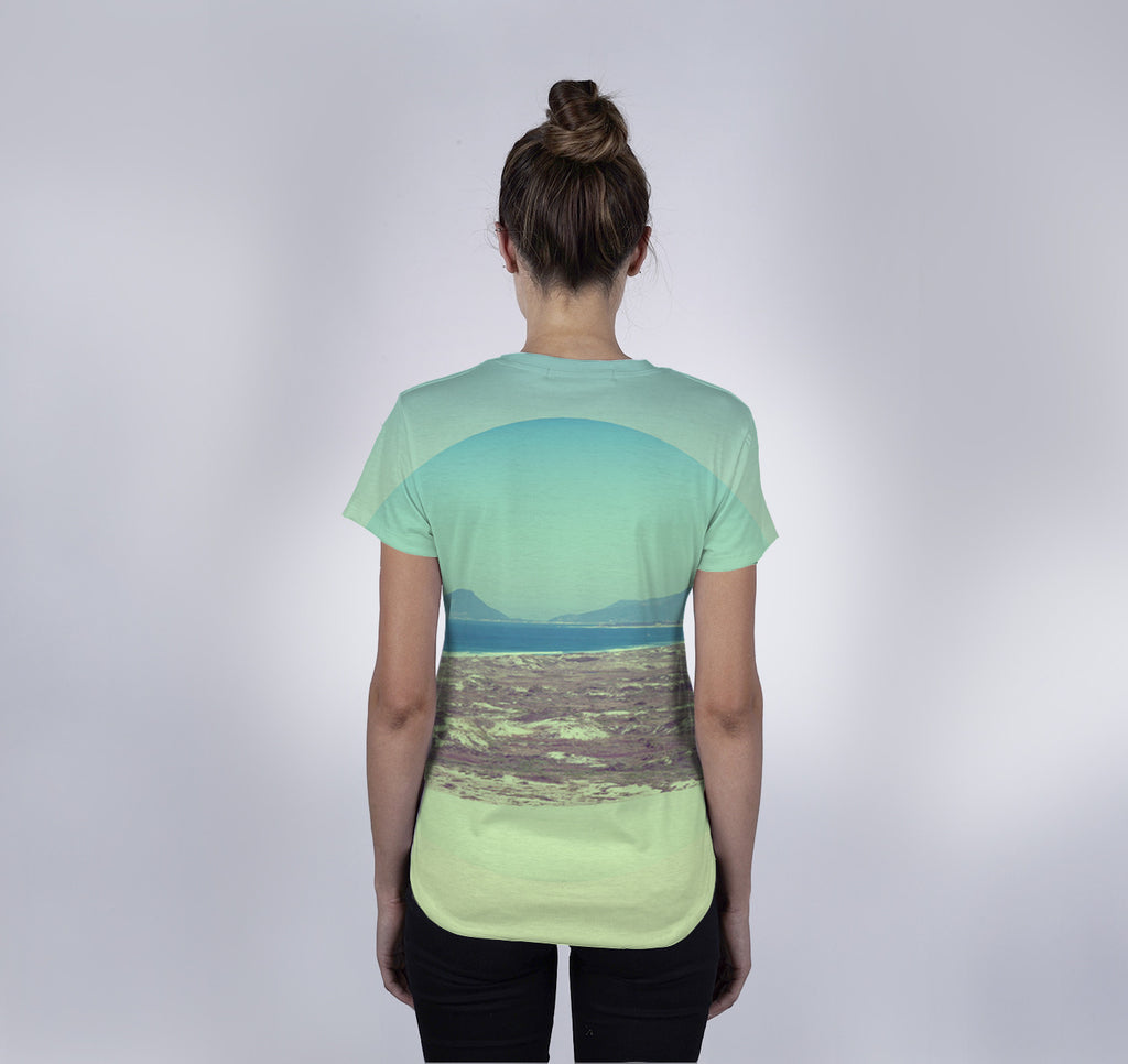 Womens Crew Tee, Sands