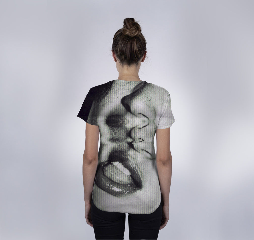 Womens Crew Tee, Signal