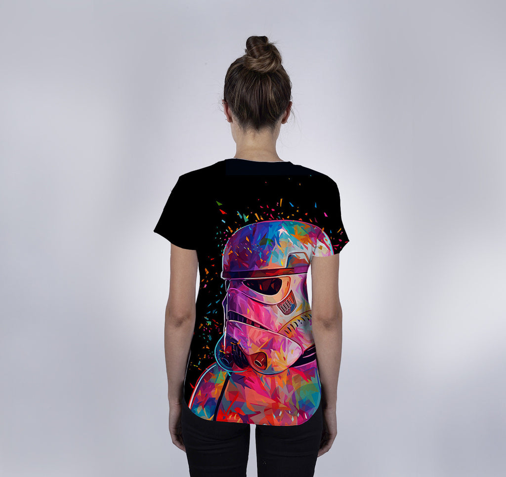 Womens Crew Tee, Star Wars Soldier