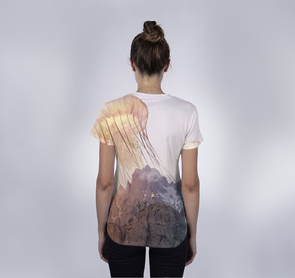 Womens Crew Tee, Wonderland