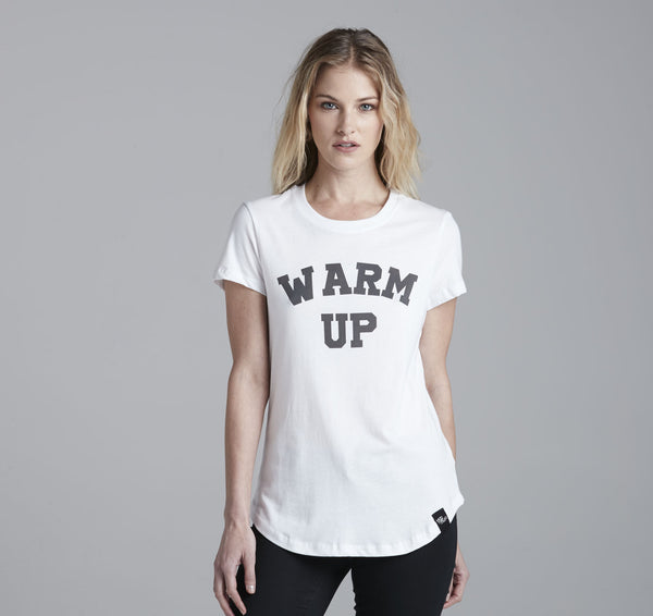Womens Crew Tee, Warm Up