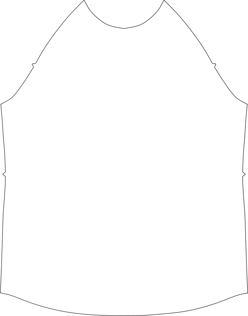 Mens Raglan, Athletic Overlay