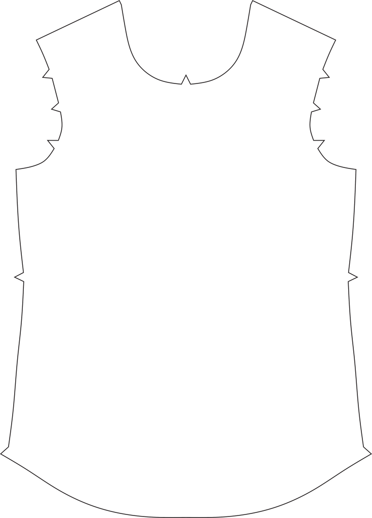 Womens Crew Tee, Color-blocked