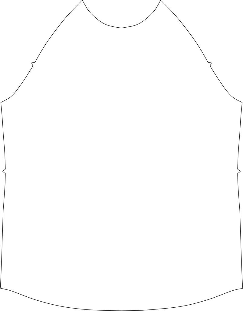 Mens Raglan, Athletic Overlay