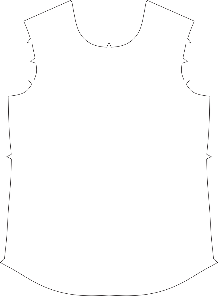 Womens Crew Tee, Color-blocked