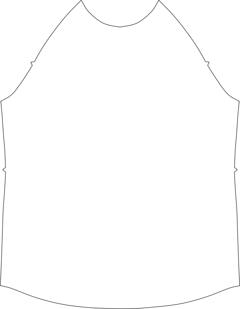 Mens Raglan, Athletic Overlay