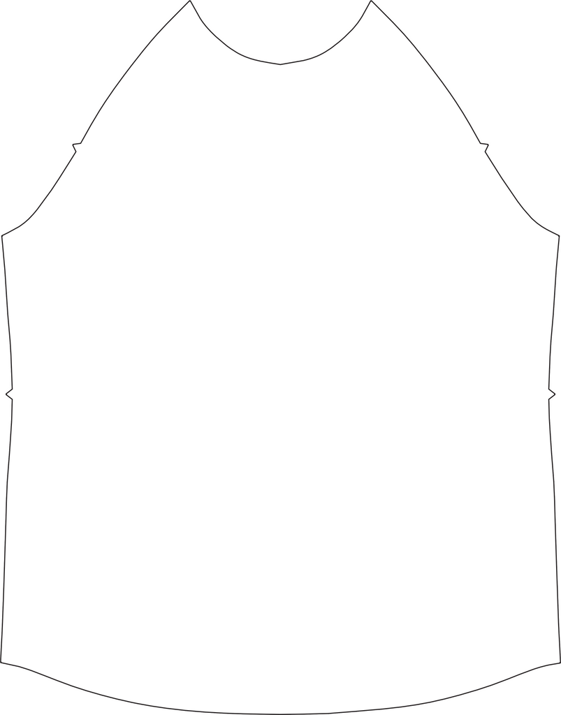 Mens Raglan, Color-blocked
