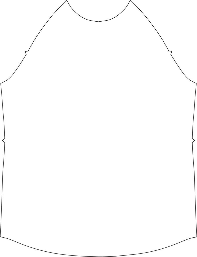 Mens Raglan, Athletic Overlay