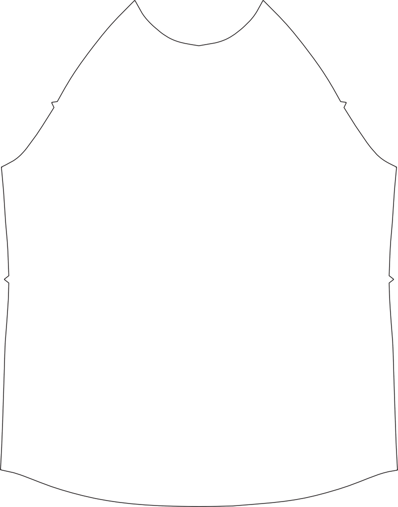 Mens Raglan, Color-blocked