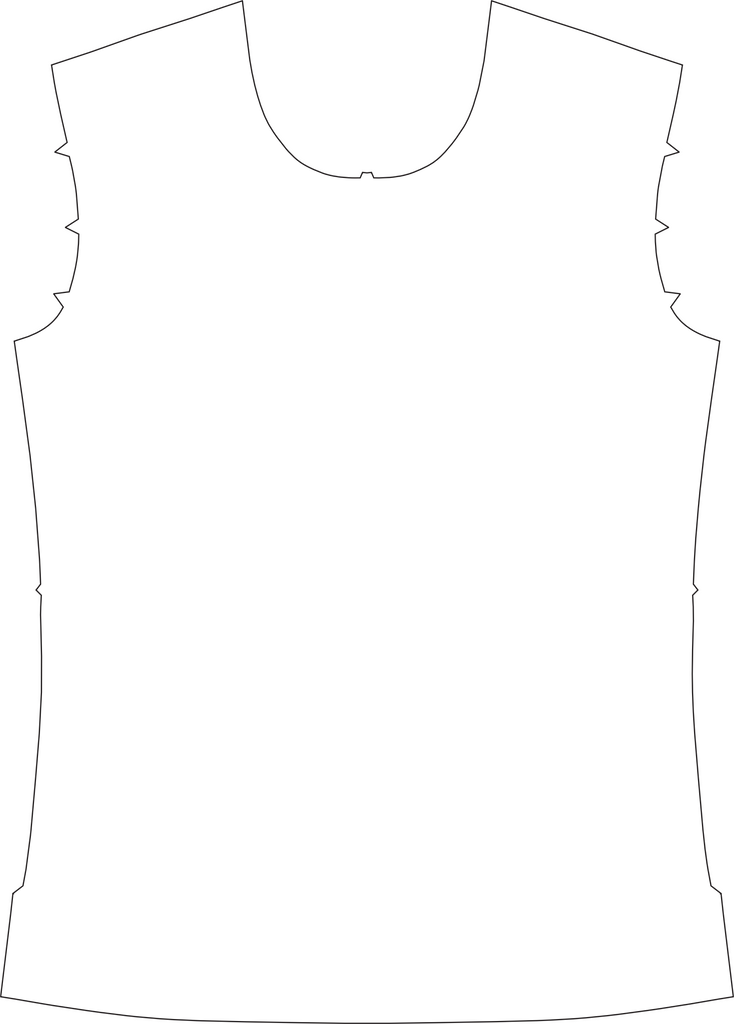 Mens Modern Tee, Color-blocked