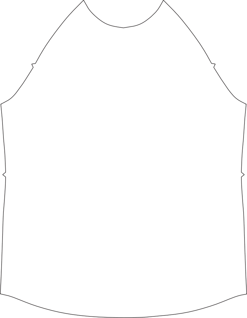 Mens Raglan, Color-blocked