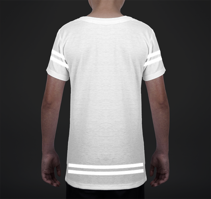 Youth Crew Tee, Athletic Overlay