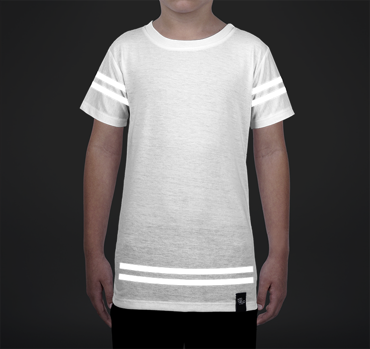 Youth Crew Tee, Athletic Overlay