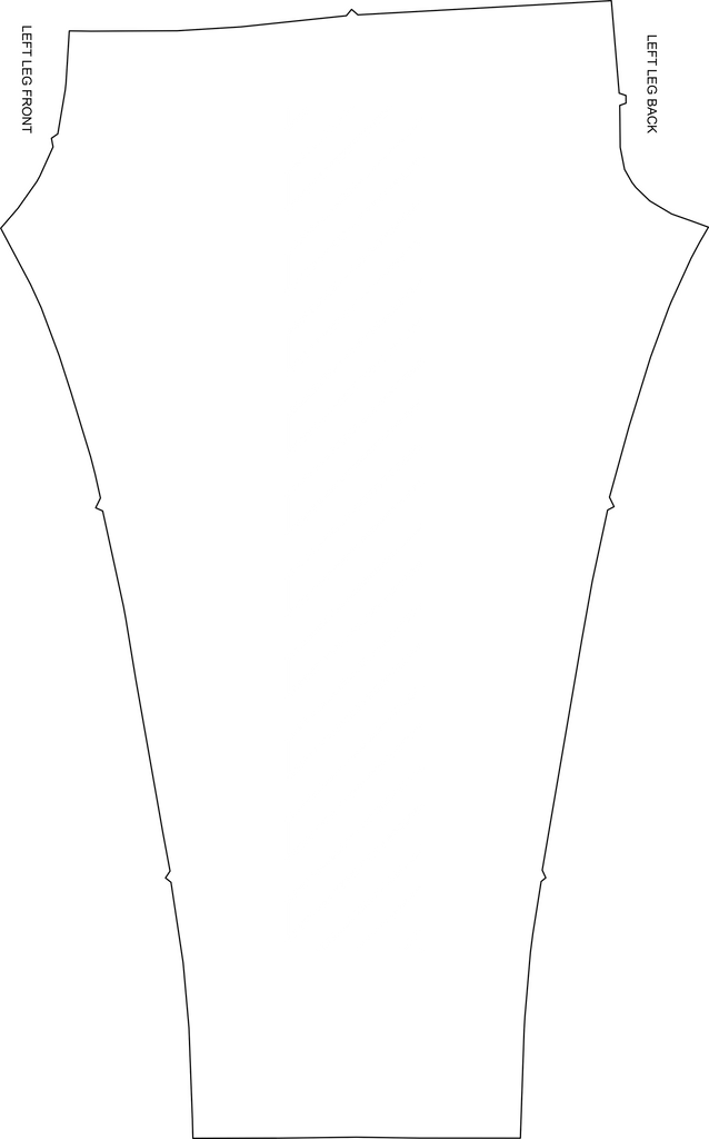 Leggings, Striped Overlay