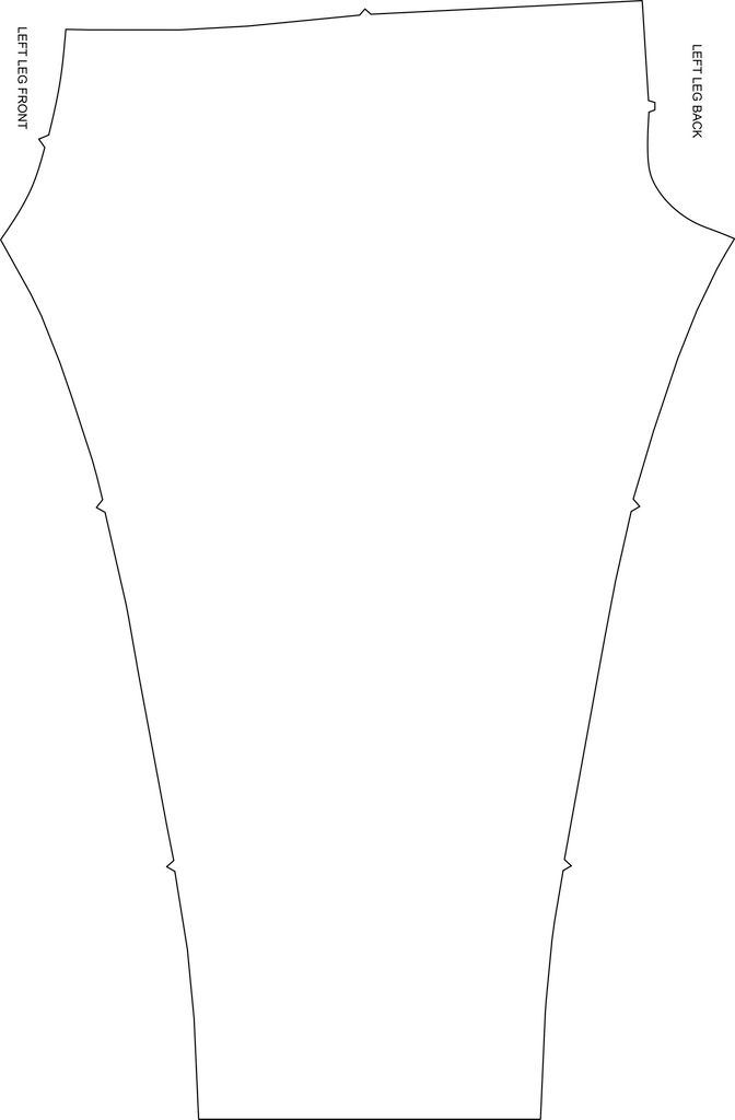 Leggings, Striped Overlay