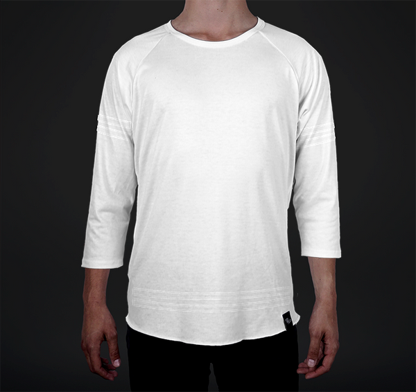 Mens Raglan, Athletic Overlay