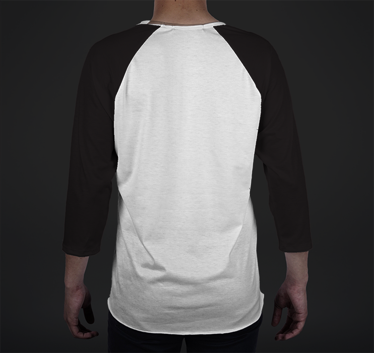 Mens Raglan, Color-blocked