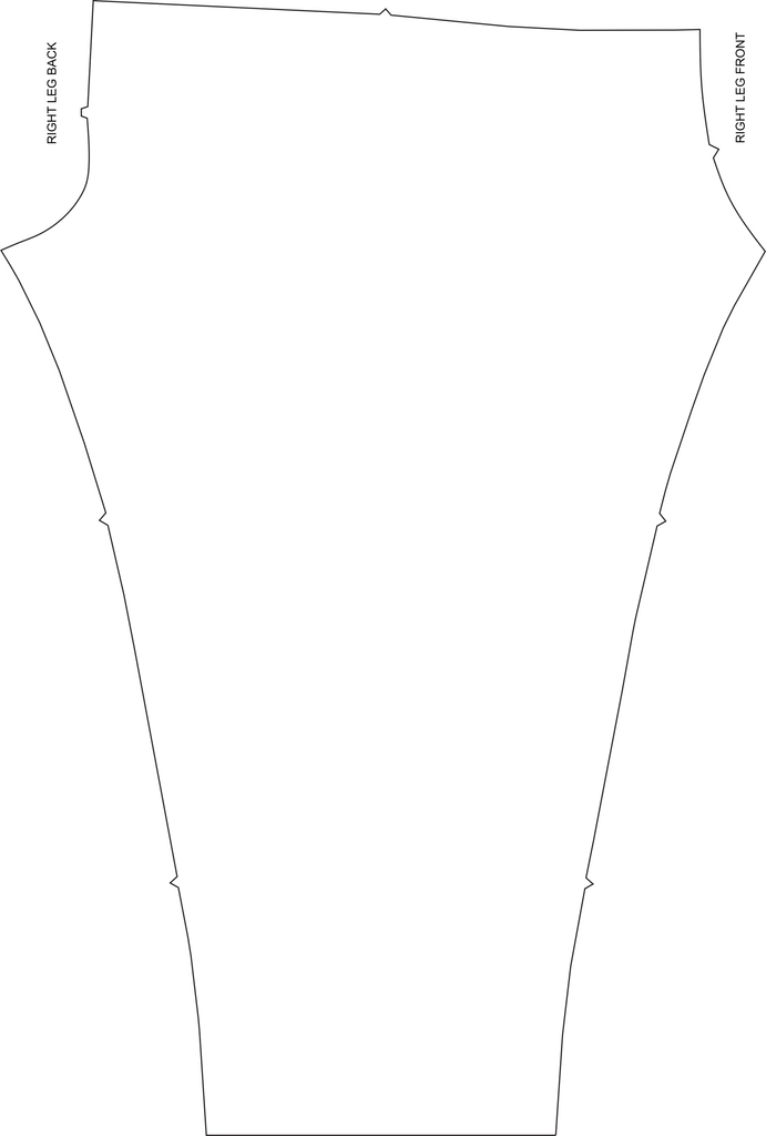 Leggings, Striped Overlay