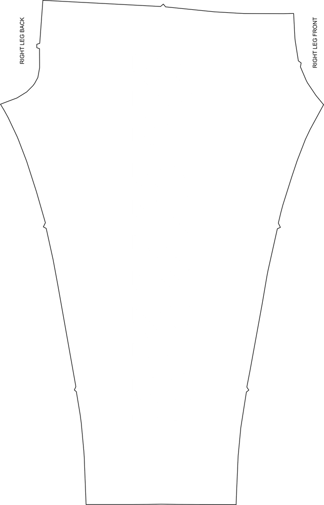 Leggings, Striped Overlay